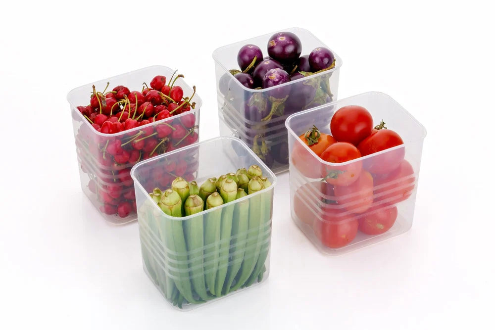 Plastic Fridge Door Storage Organizer (Pack of 6 Pieces)