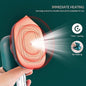 Portable Mini Garment Steamer - Lightweight, Foldable, and Handheld Travel Iron 110 W Steam Iron
