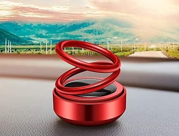 Solar Power Rotating Car/Room Air Freshener Perfume