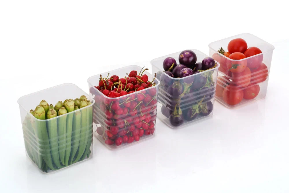 Plastic Fridge Door Storage Organizer (Pack of 6 Pieces)