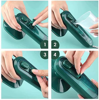Portable Mini Garment Steamer - Lightweight, Foldable, and Handheld Travel Iron 110 W Steam Iron