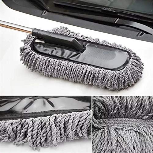Microfiber Flexible Duster Car, Home, Cleaning Brush with Expandable Handle Wet and Dry Duster