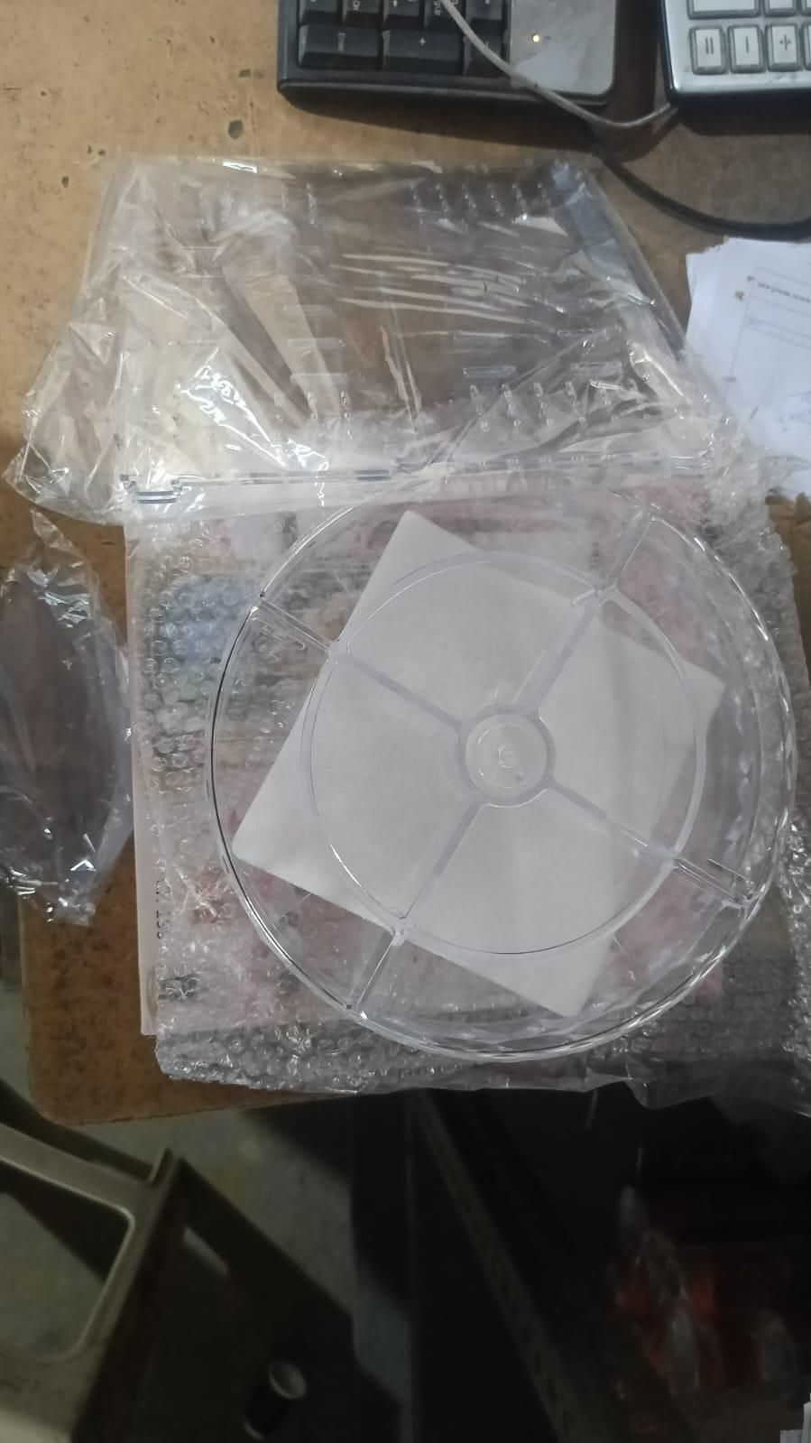 Makeup Organizer Adjustable 360 Rotation Box Case