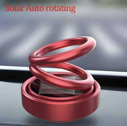 Solar Power Rotating Car/Room Air Freshener Perfume