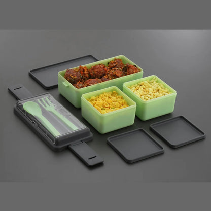 3 Compartment Lunch Box