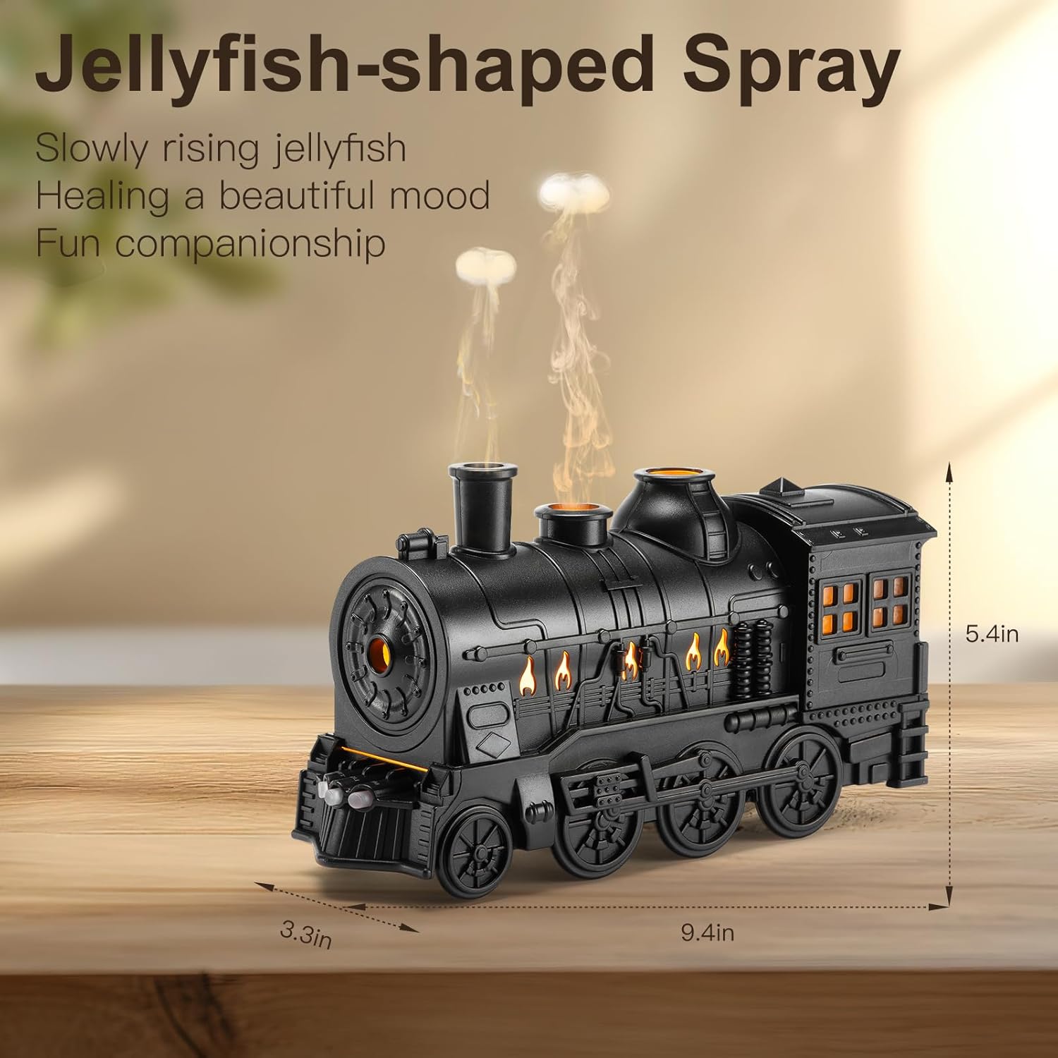 ECOMNEST'S Essential oil  Train Diffuser 300ml.