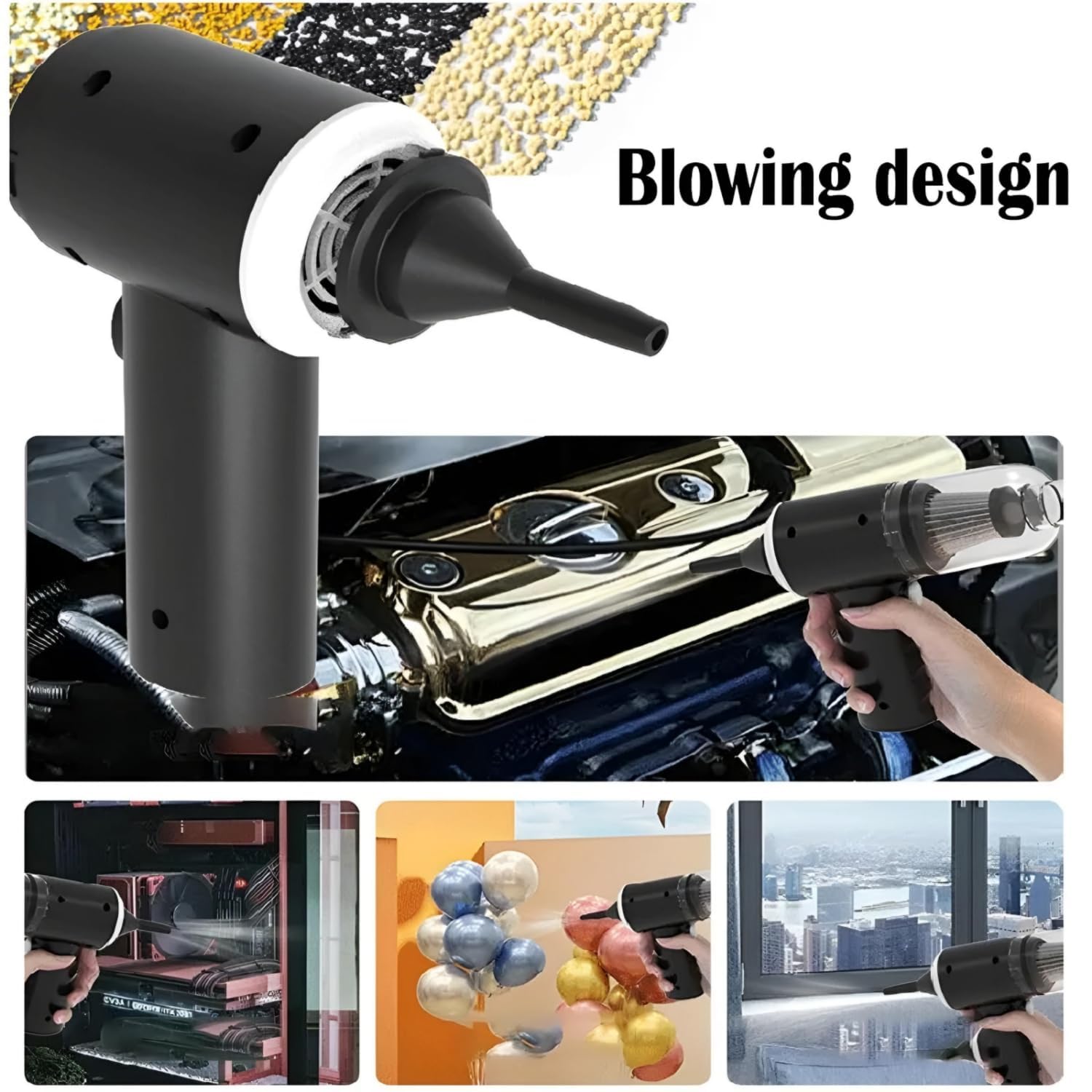 EcomNest Tri-Functional Precision Electric Nail Drill and Professional Hygiene System