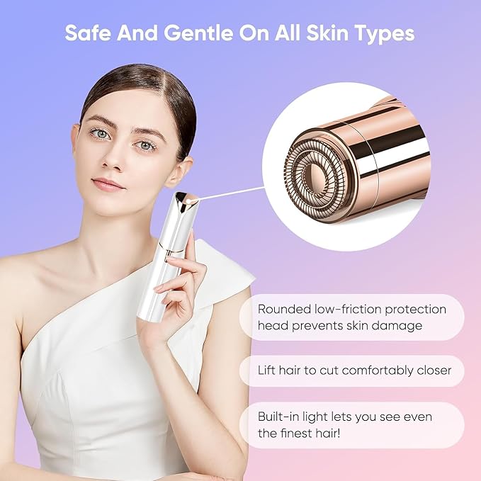 ECOMNEST'S Facial Hair Remover Machine For Men & Women