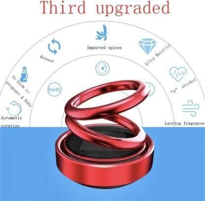 Solar Power Rotating Car/Room Air Freshener Perfume