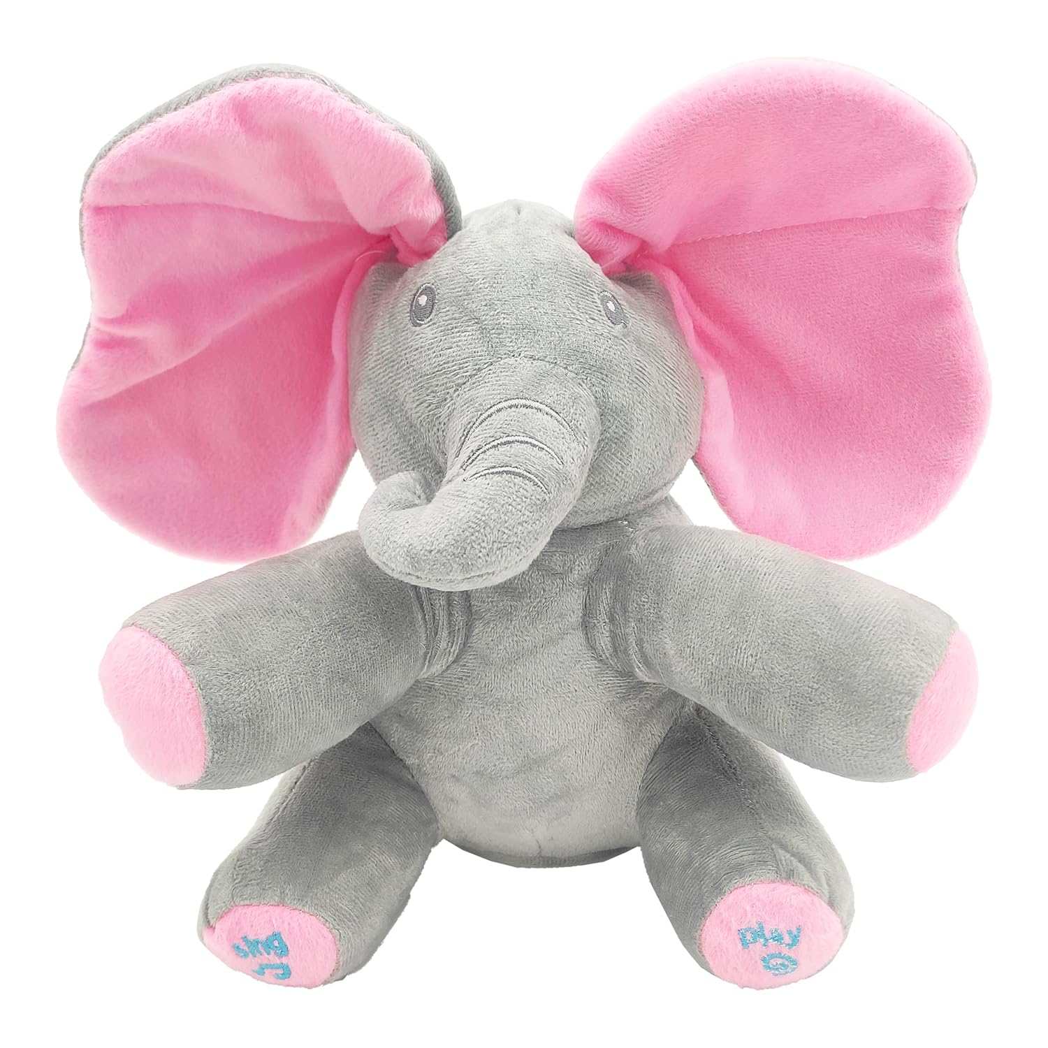 Peek-a-Boo Elephant Stuff Toy for Baby