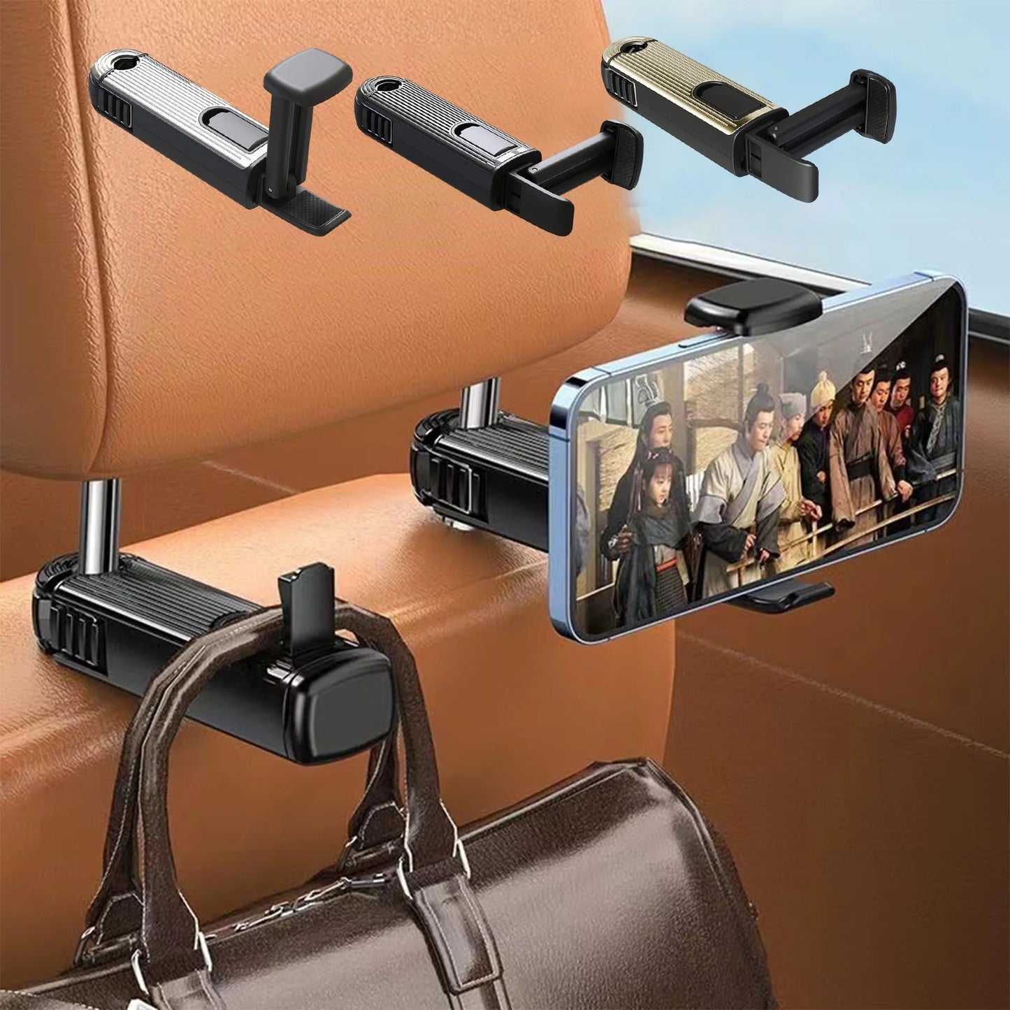 Multifunctional car hook ( Pack of 1 )