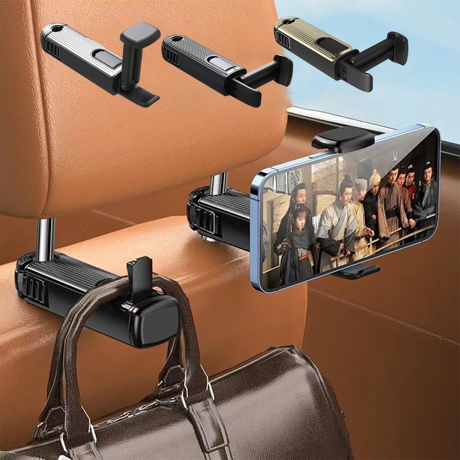 Multifunctional car hook ( Pack of 1 )