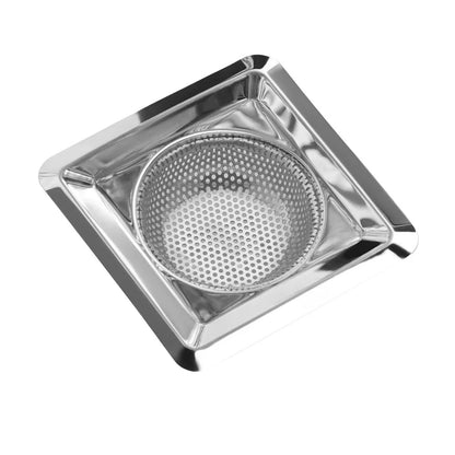 Ss Sink Drain (Square Jali )(Pack of 2)