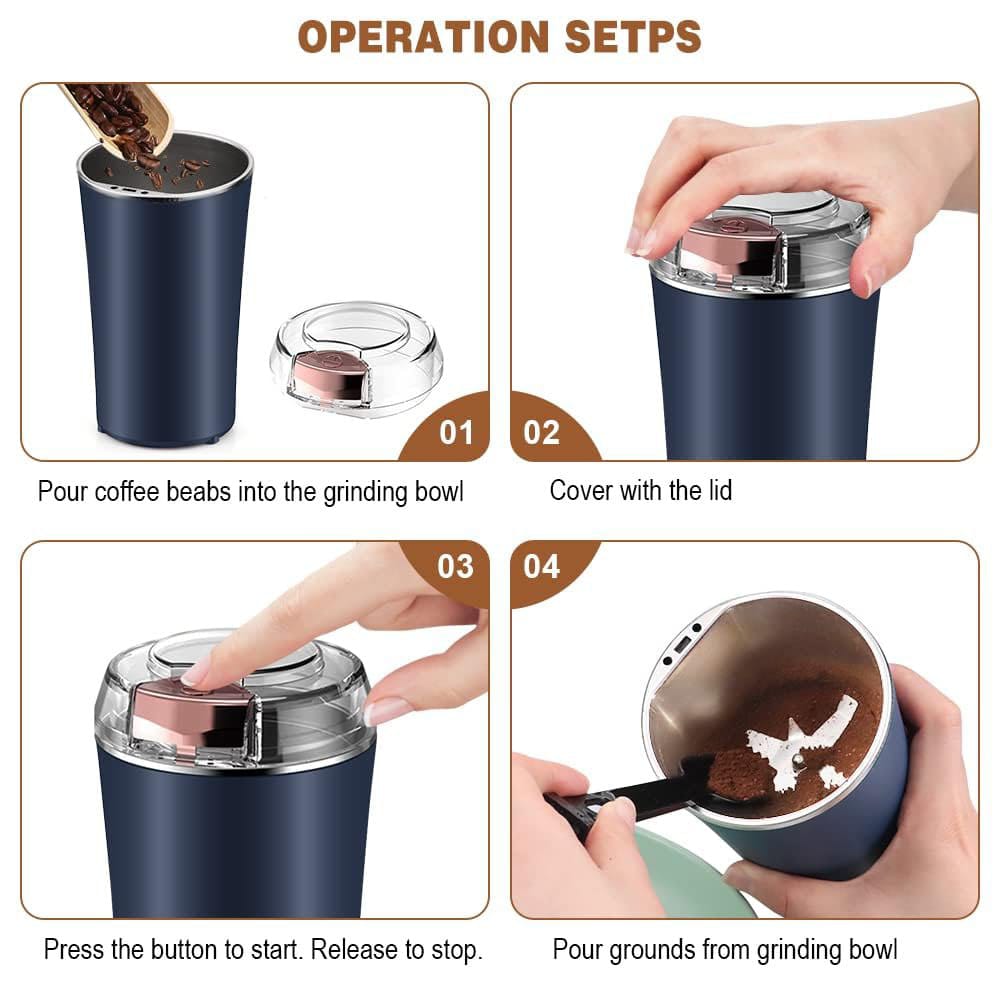ELECTRIC SPICE & COFFEE BEAN GRINDER