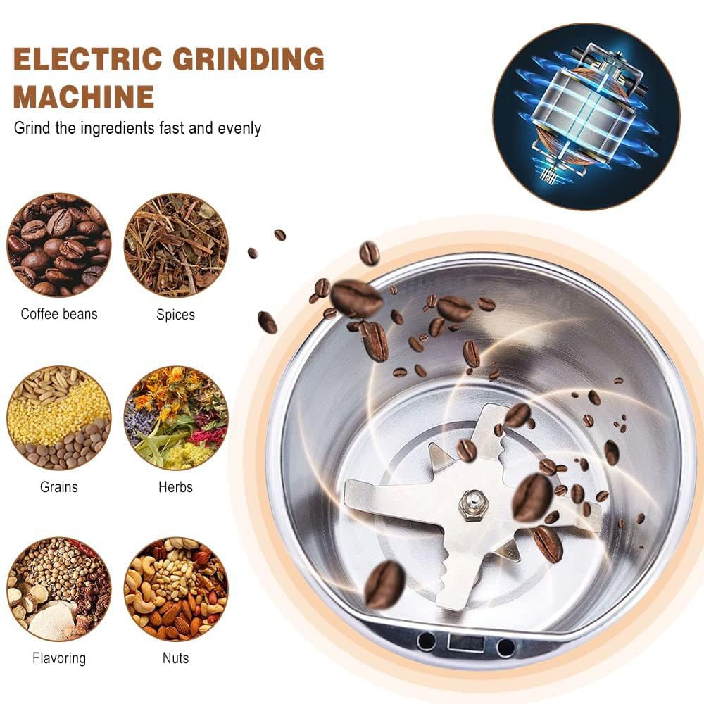 ELECTRIC SPICE & COFFEE BEAN GRINDER