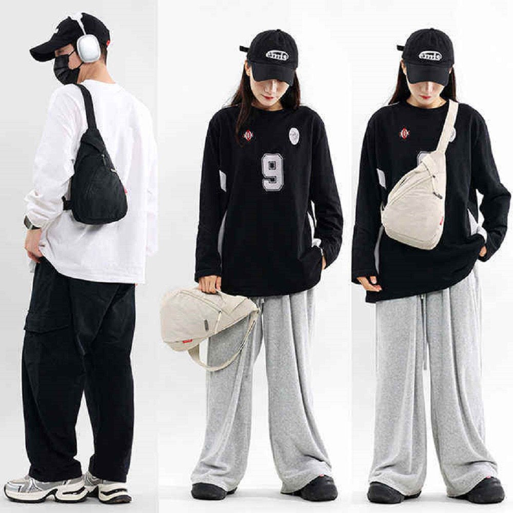 Sling Bag Crossbody Backpack for Men & Women – Chest Bag for Travel, Hiking, Cycling