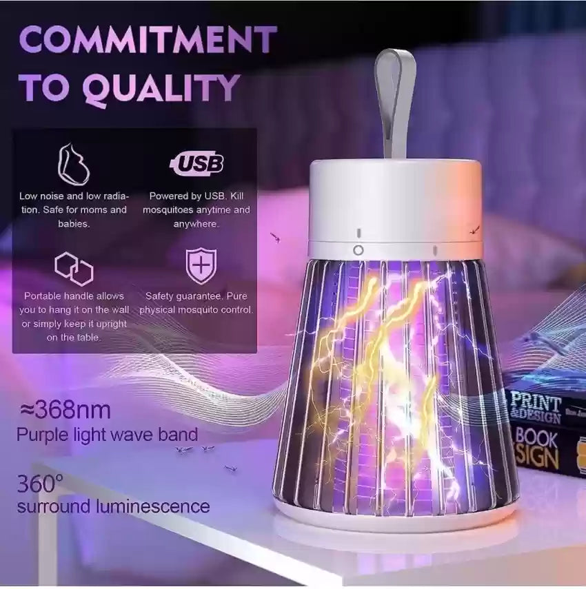 Mosquito Killing UV LED Bug Lamp,Eco Friendly Mosquito Killer Lamp,Eco Friendly Electric Insect Killer Indoor, Outdoor  (Lantern)