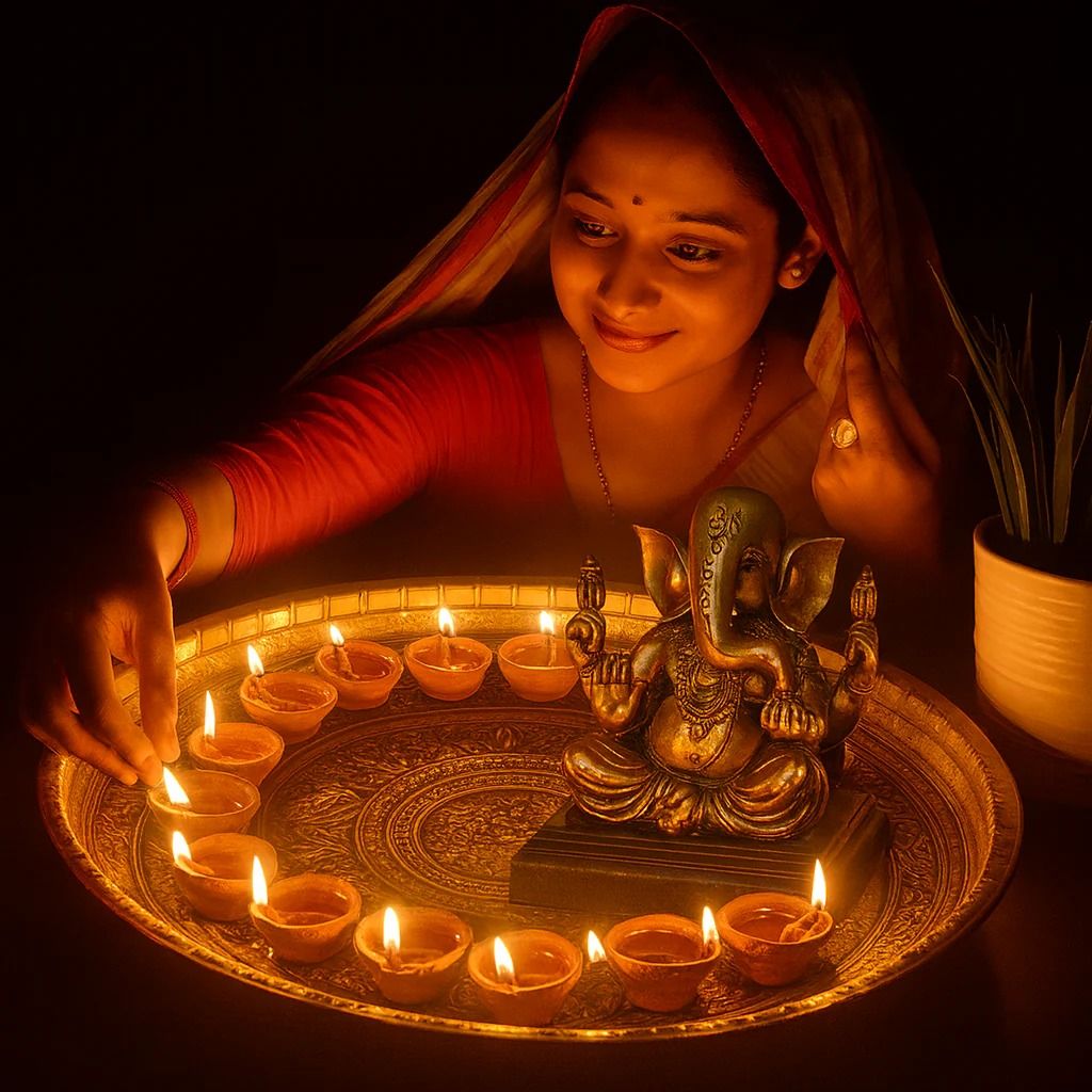 LED Light Water Sensor Diyas Plastic with, Ambient Lights