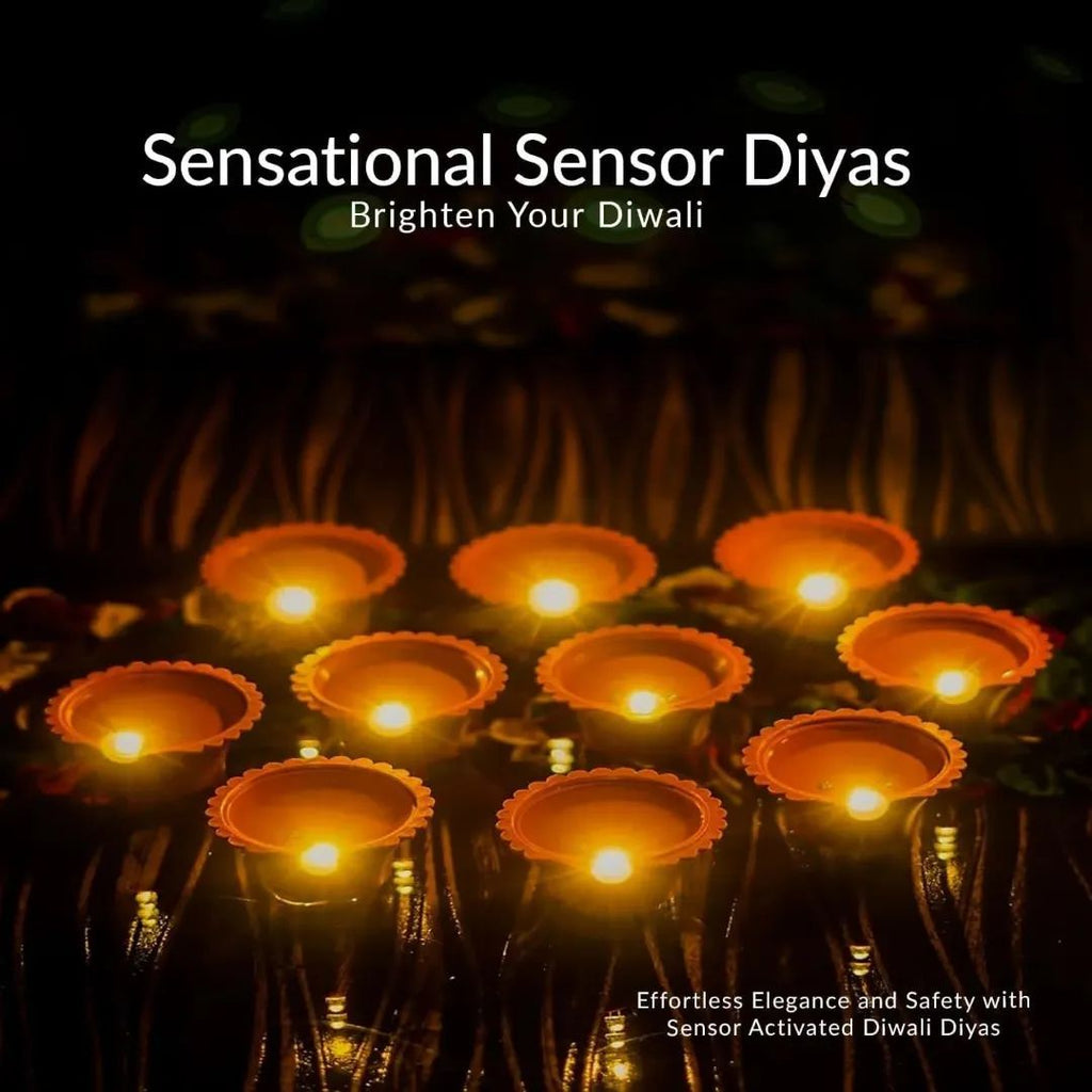 LED Light Water Sensor Diyas Plastic with, Ambient Lights