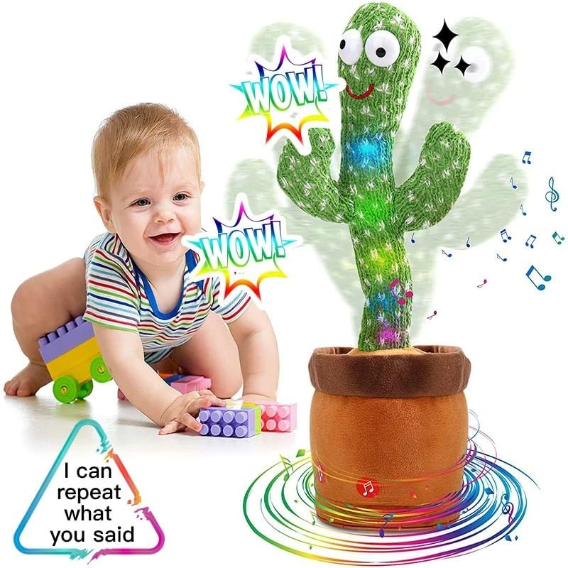 LED Musical Dancing & Mimicry Cactus Toy