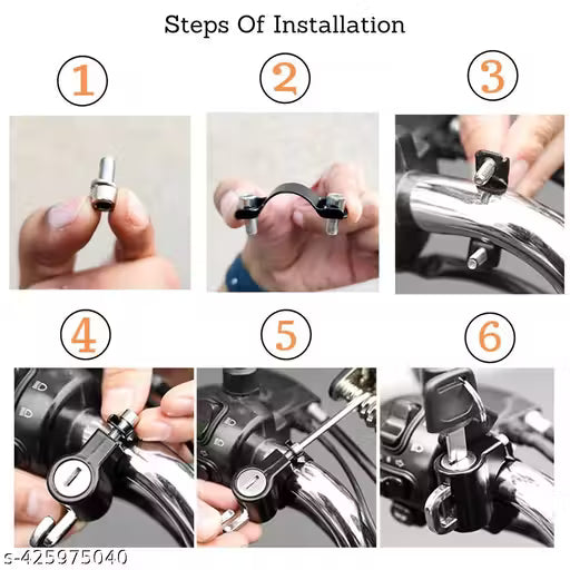 Helmet Lock for Bike