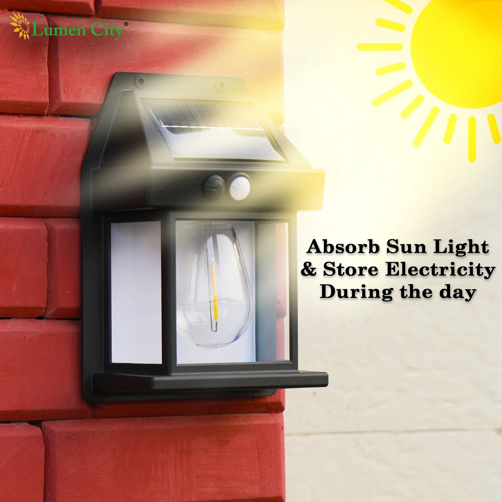 Solar Light Outdoor Wall Light