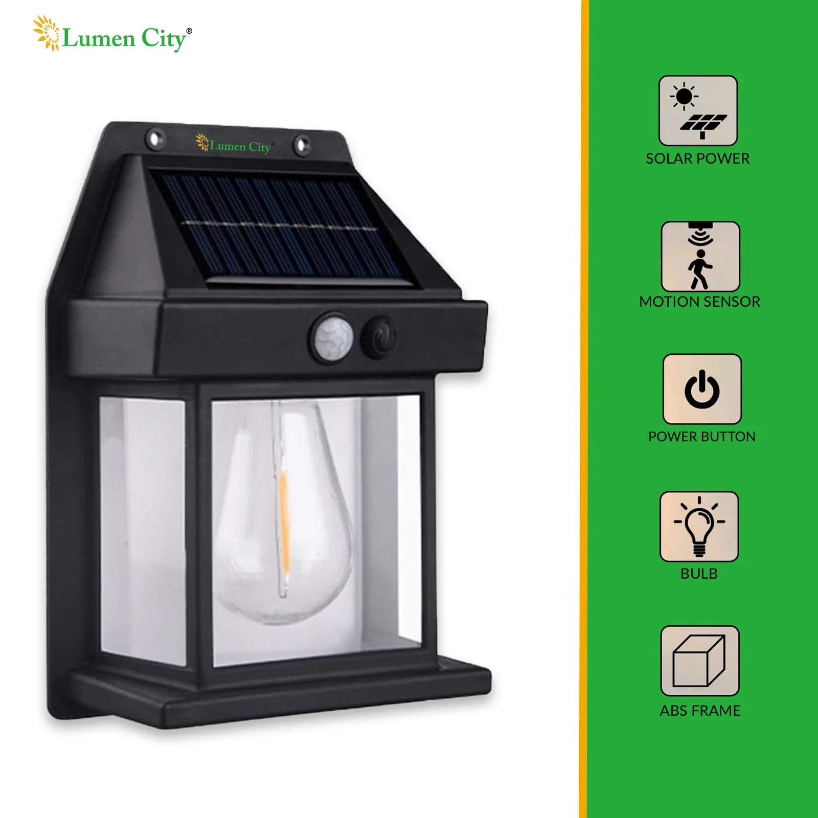 Solar Light Outdoor Wall Light