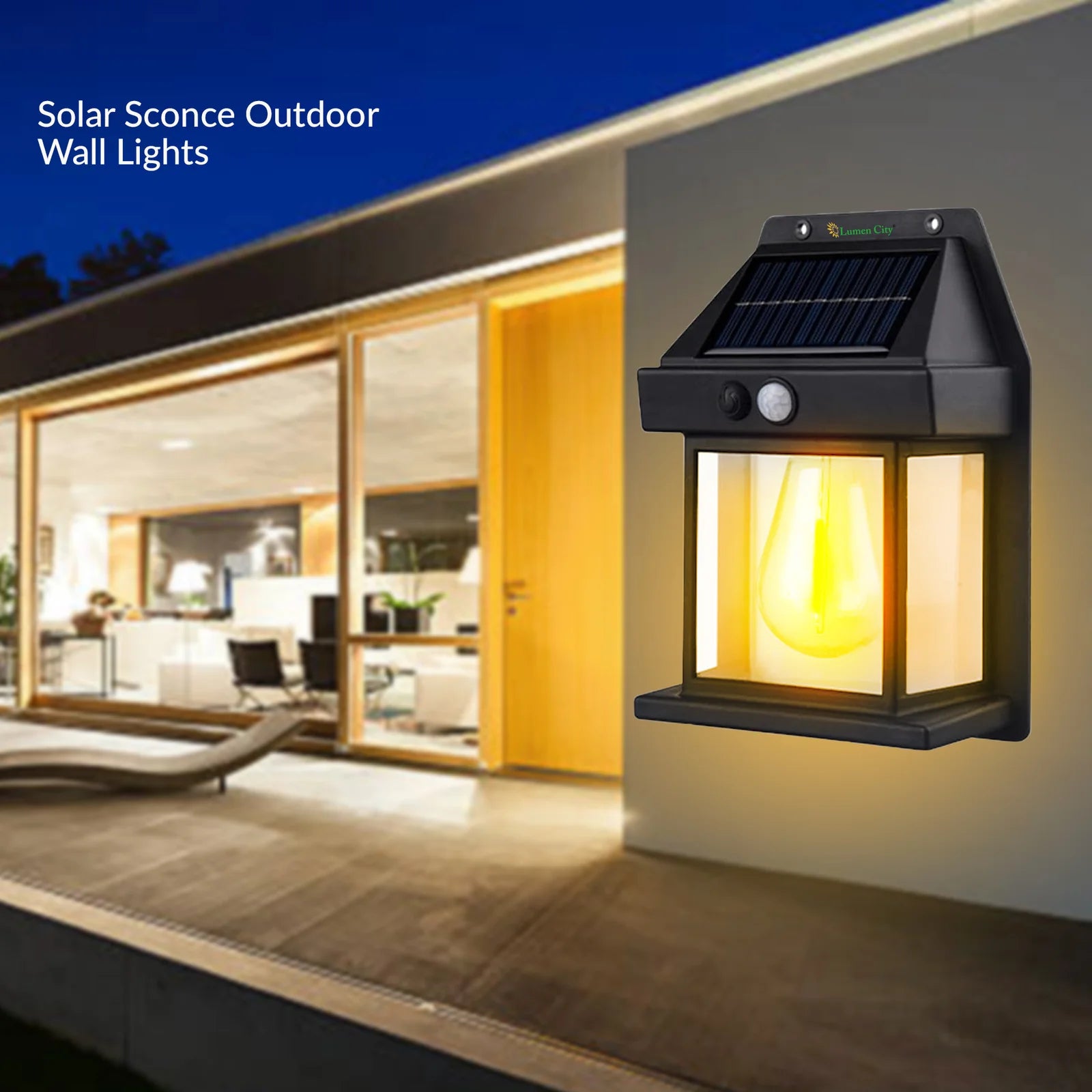 Solar Light Outdoor Wall Light