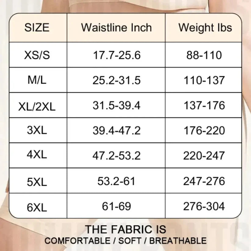 4-in-1 Shaper - Quick Slim Shape Wear Tummy, Thighs, Hips - Efffective Seamless Tummy Tucker Shapewear Body Shaper