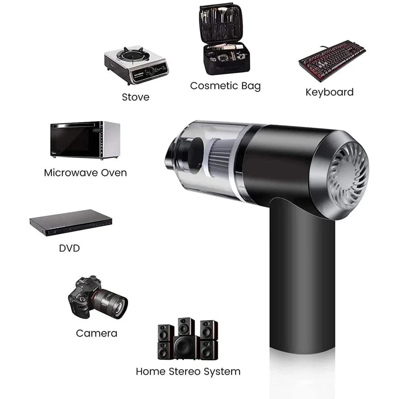 Portable Air Duster Wireless Vacuum Cleaner (2 In 1 VACUUM CLEANER)
