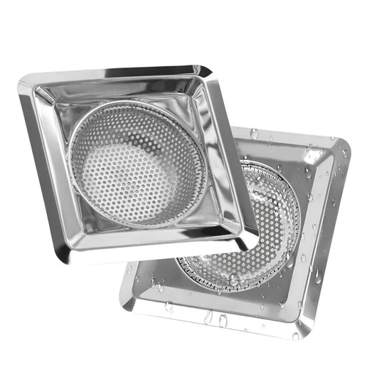 Ss Sink Drain (Square Jali )(Pack of 2)
