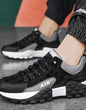 Men's Light Weight Mid Top Platform Fashion Synthetic Leather Sneakers