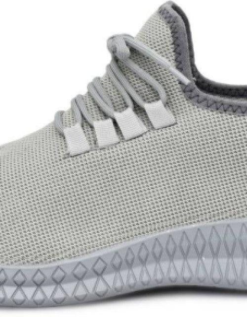 Men's Weave Knit Lace Up Casual Shoes