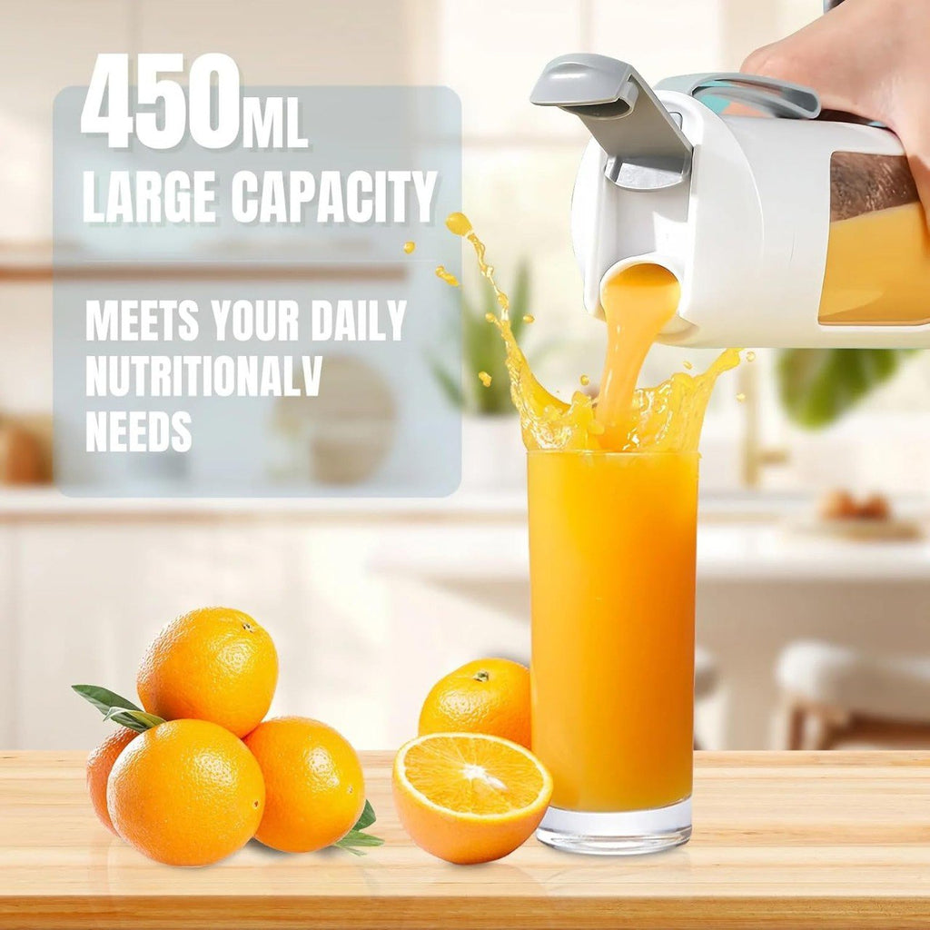 ECOMNEST'S Smoothie Mini Personal Juicer 10 Blades 3 Gears With 1500 Mah Rechargeable Battery
