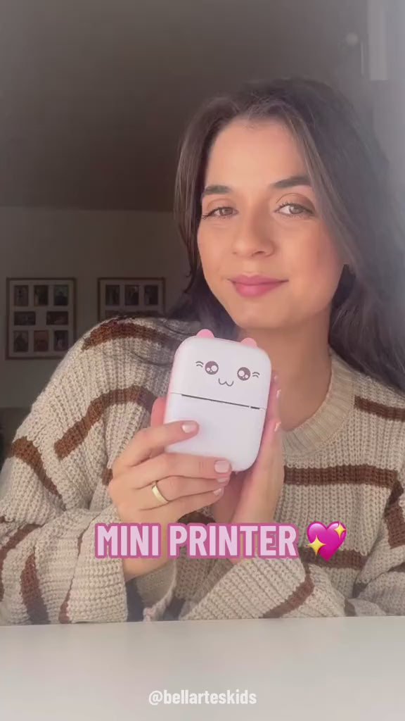 ECOMNEST'S Handheld printer for for Journals, Memos, Photos, Receipts, Projects, Birthday Gifts, Girls, Boys, Kids