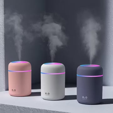 Aroma Diffuser - oils from nature H2O Humidifier for Room Moisture, Aroma Diffuser for Home Fragrance, Essential Oil Diffuser Electric, Fragrance Diffuser for Home Office and car, Ultrasonic Air humidifier