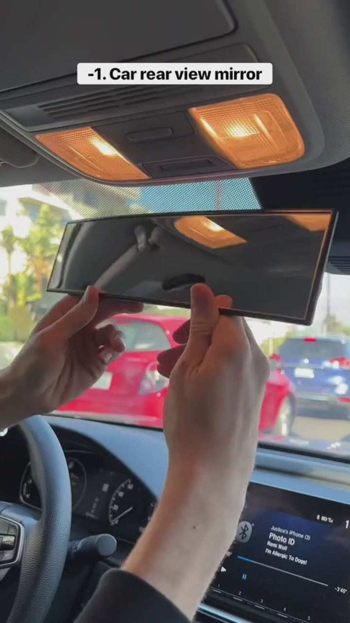 Car Rear View Mirror , Large Vision Mirror 1Pc