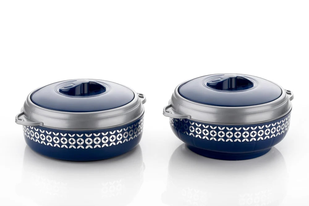 Insulated Inner Steel Casserole, BPA Free, Food Grade (Pack of-1) Thermoware Casserole  (2400 ml)